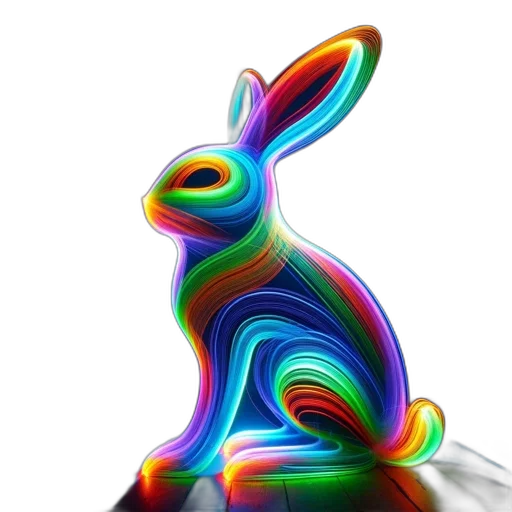 animal, 3d render, pixel art, photorealistic transparent PNG cut-out