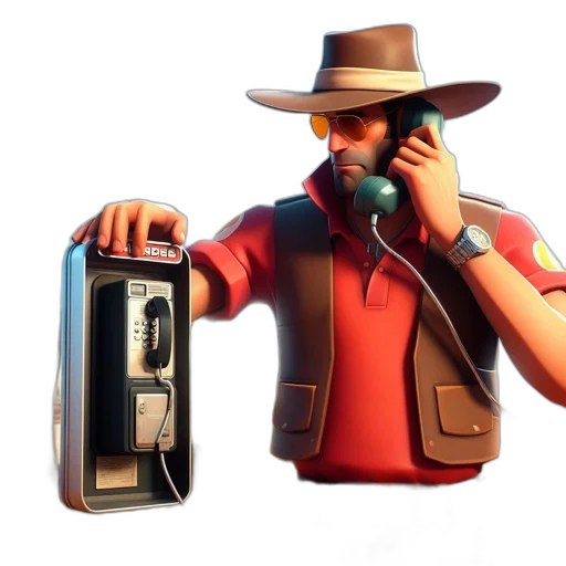 weapon, robot, bottle, hat transparent PNG cut-out