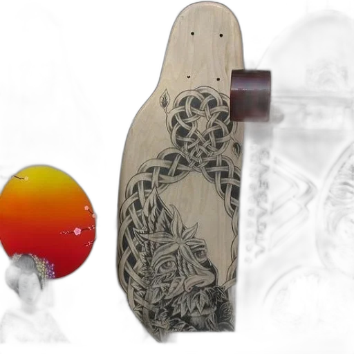 three, skateboards, different, designs transparent PNG cut-out