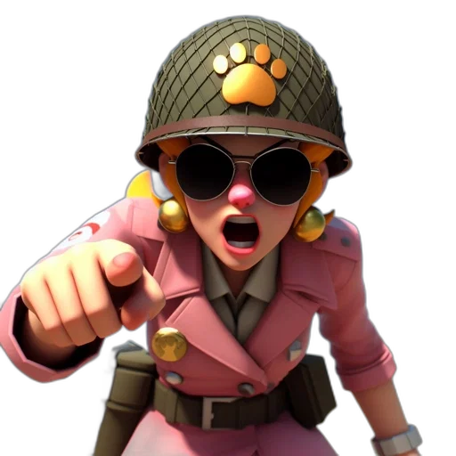 hat, weapon, jacket, staff transparent PNG cut-out