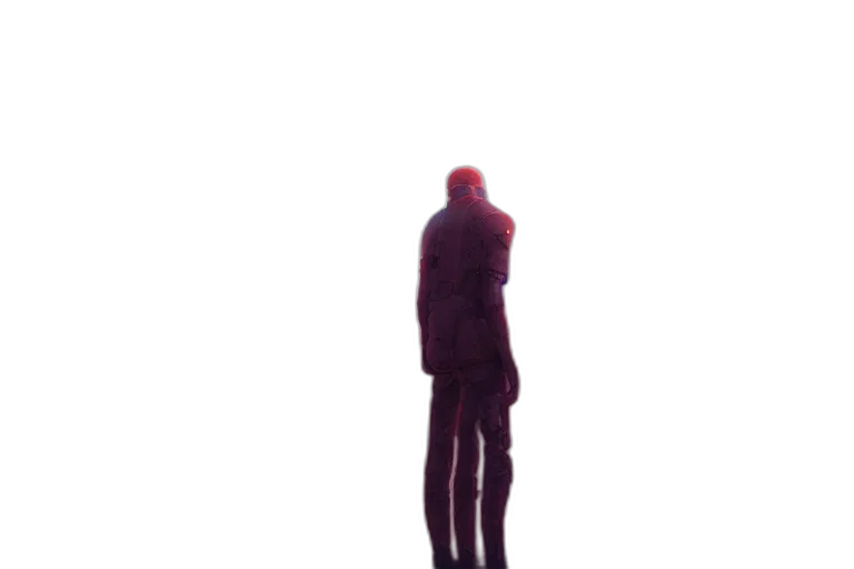 staff, robot, jacket, creature transparent PNG cut-out