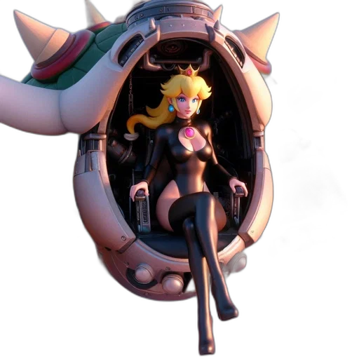 weapon, staff, dragon, robot transparent PNG cut-out