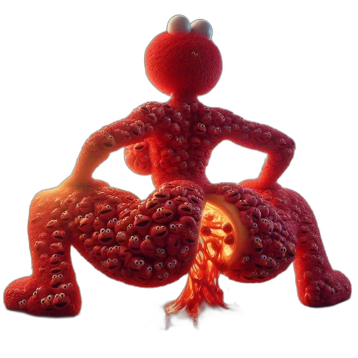 creature, food, animal, robot transparent PNG cut-out