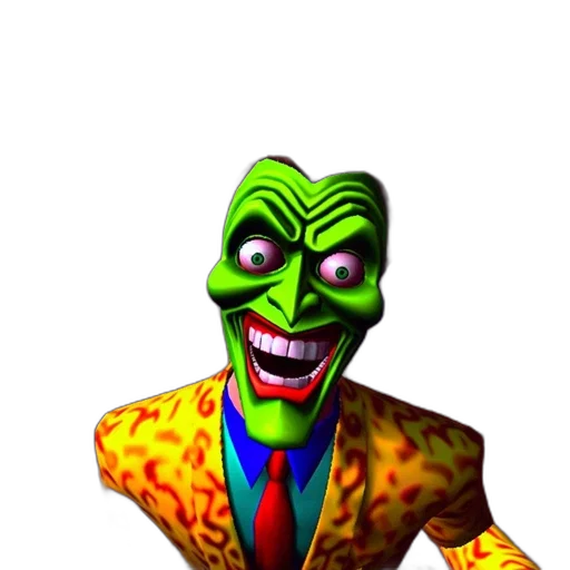 mask, face, creature, staff transparent PNG cut-out