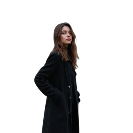 jacket, staff, dress, umbrella transparent PNG cut-out