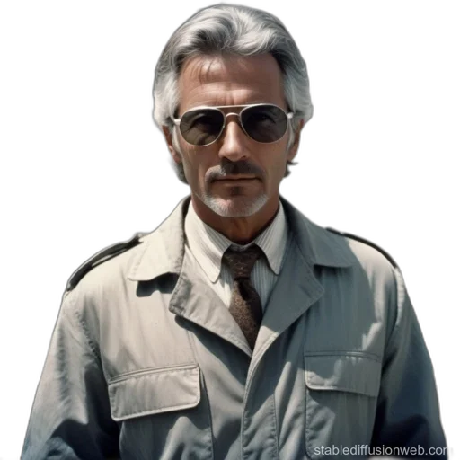jacket, face, staff, animal transparent PNG cut-out