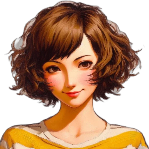 face, dress, hair, mask transparent PNG cut-out