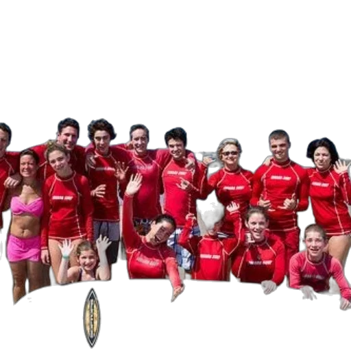 staff, underwater, group, people transparent PNG cut-out