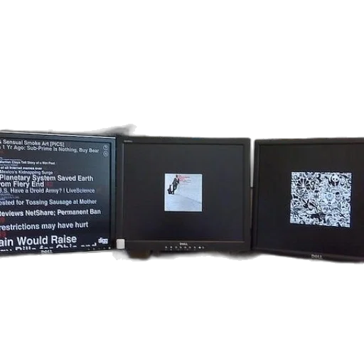 jewelry, computer, desk, three transparent PNG cut-out