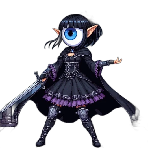 staff, mask, dress, robot transparent PNG cut-out