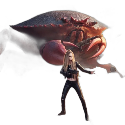creature, dragon, weapon, animal transparent PNG cut-out