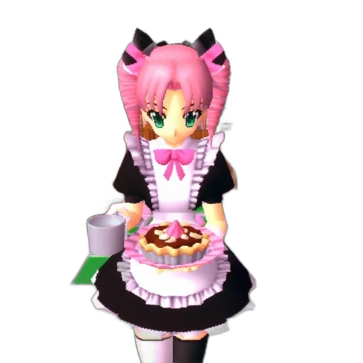food, staff, dress, 3d render transparent PNG cut-out
