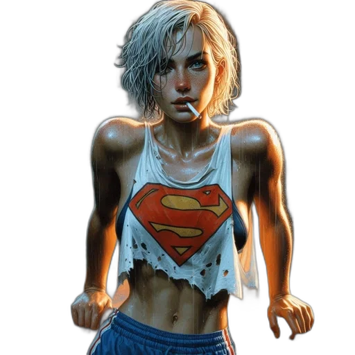comic book art, concept art, pixel art, fantasy art transparent PNG cut-out