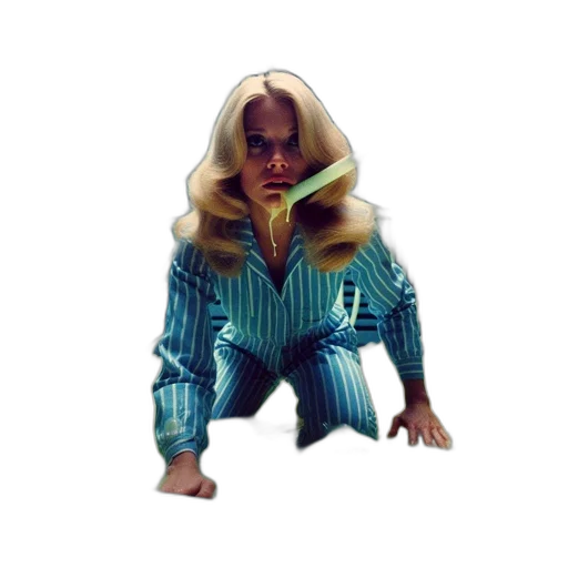 hair, jacket, dress, creature transparent PNG cut-out