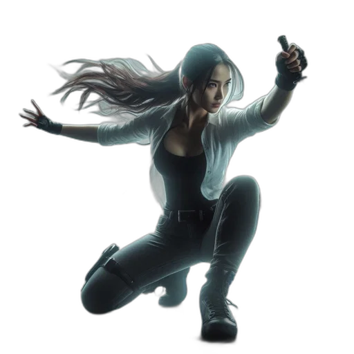weapon, staff, concept art, cyberpunk transparent PNG cut-out