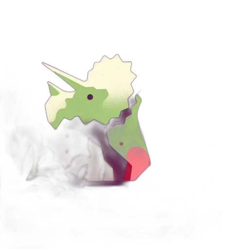 dragon, creature, mask, weapon transparent PNG cut-out