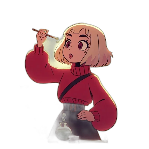 staff, jacket, bottle, sword transparent PNG cut-out