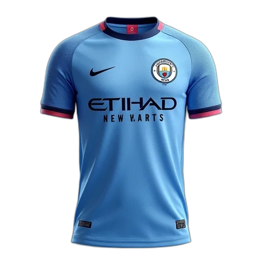 manchester, city, jersey, home transparent PNG cut-out