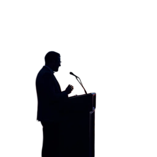 staff, robot, face, jacket transparent PNG cut-out