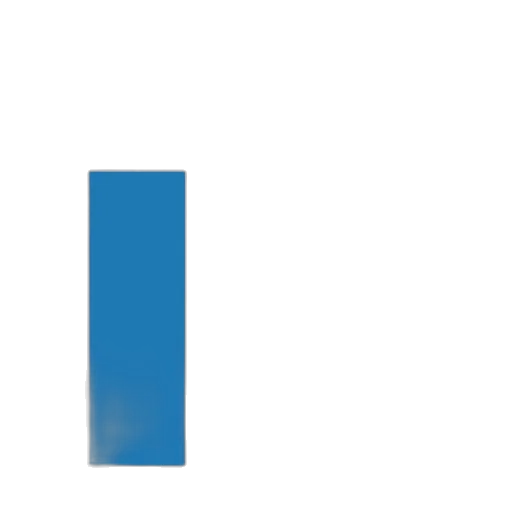 blue, bar, chart, titled transparent PNG cut-out