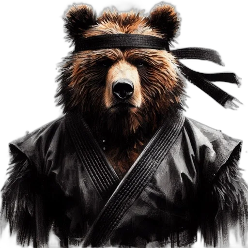 jacket, animal, concept art, photorealistic transparent PNG cut-out
