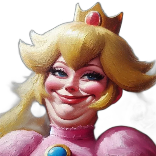 crown, face, dress, concept art transparent PNG cut-out