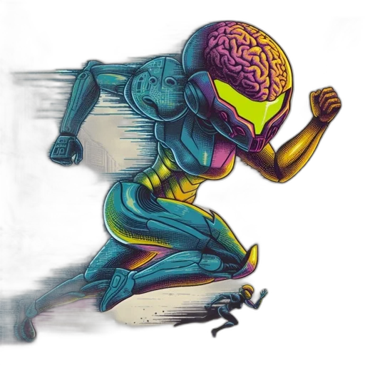 robot, concept art, comic book art, cyberpunk transparent PNG cut-out