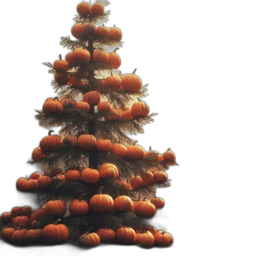 tree, food, 3d render, photorealistic transparent PNG cut-out