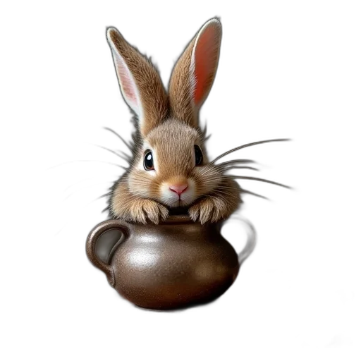 animal, food, photorealistic, 3d render transparent PNG cut-out