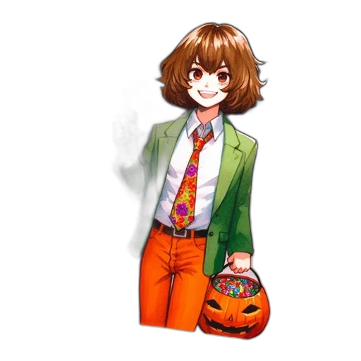 staff, jacket, mask, pixel art transparent PNG cut-out