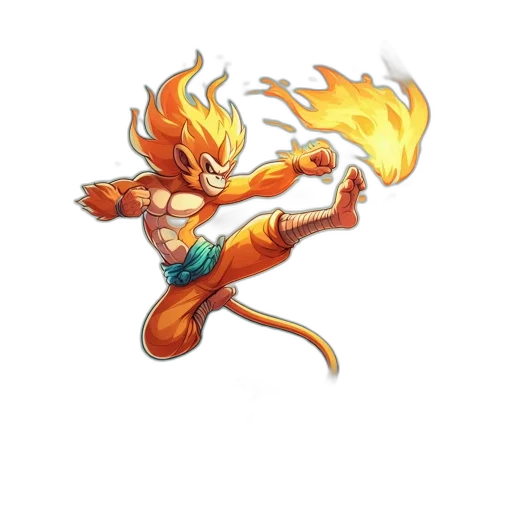 staff, dragon, weapon, hair transparent PNG cut-out