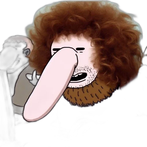 face, hair, creature, animal transparent PNG cut-out