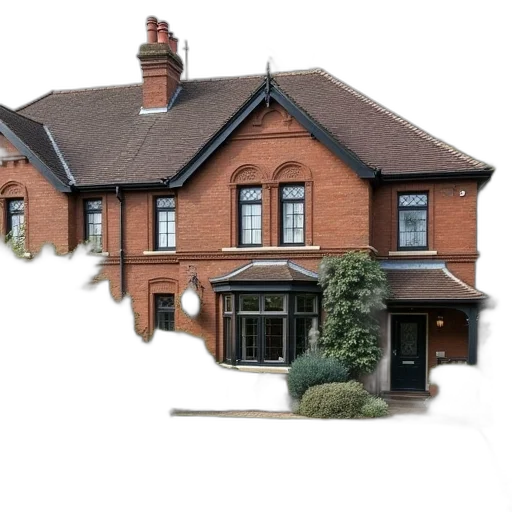 building, 3d render, photorealistic, bedroom transparent PNG cut-out