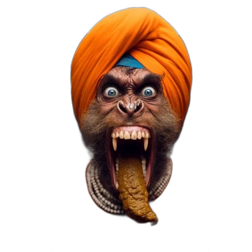 mask, creature, face, hat transparent PNG cut-out