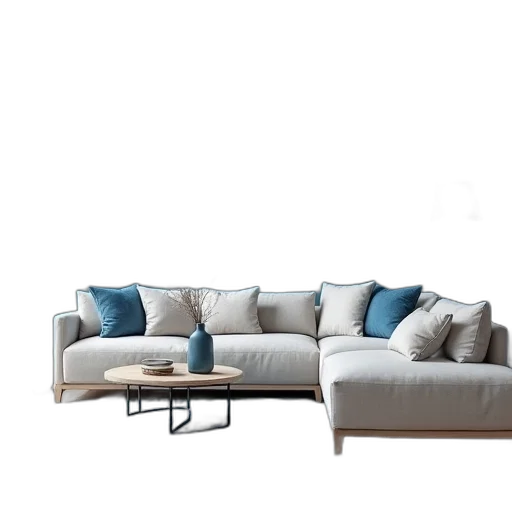 furniture, 3d render, photorealistic, concept art transparent PNG cut-out