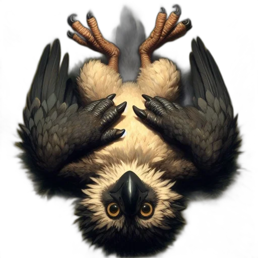 animal, creature, dragon, staff transparent PNG cut-out