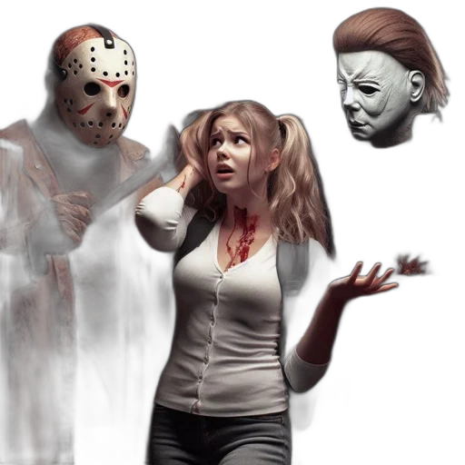 mask, concept art, 3d render, comic book art transparent PNG cut-out