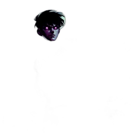 face, creature, mask, hair transparent PNG cut-out