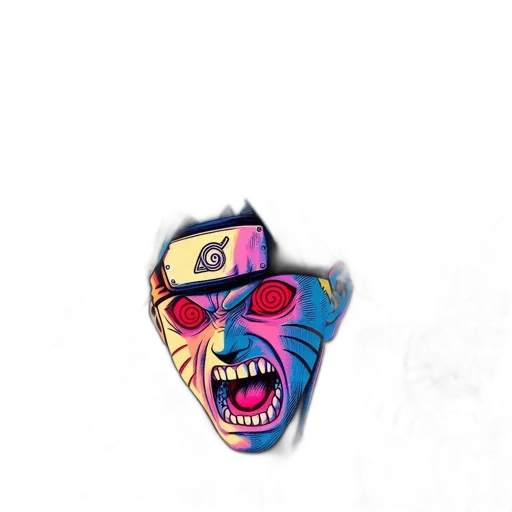 mask, face, creature, concept art transparent PNG cut-out