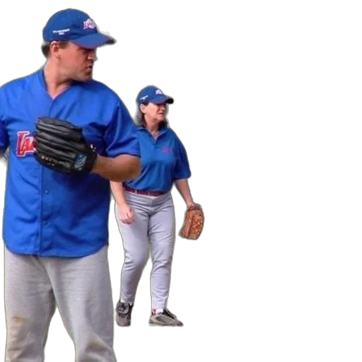 baseball, player, blue, uniform transparent PNG cut-out