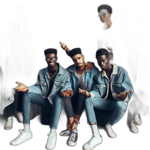 jacket, shoes, hair, concept art transparent PNG cut-out