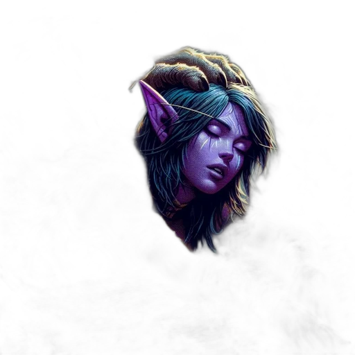 dragon, face, staff, mask transparent PNG cut-out