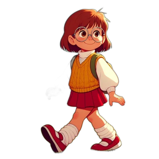 jacket, dress, staff, robot transparent PNG cut-out