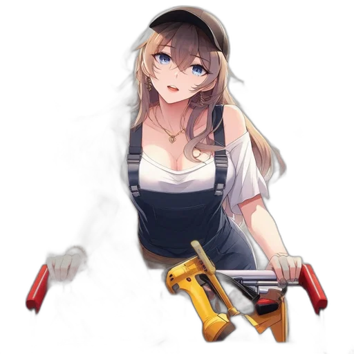 weapon, staff, robot, sword transparent PNG cut-out