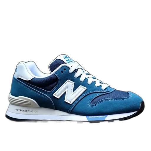 shoes, 3d render, blue, new transparent PNG cut-out