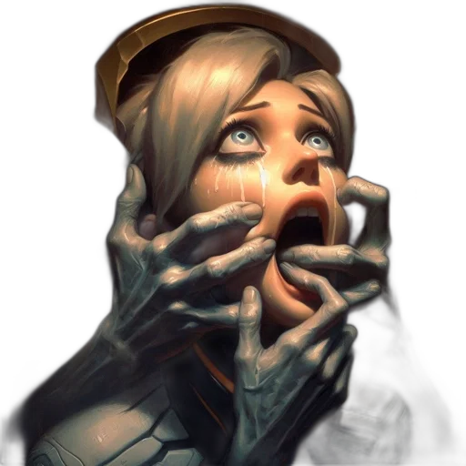 face, mask, creature, robot transparent PNG cut-out