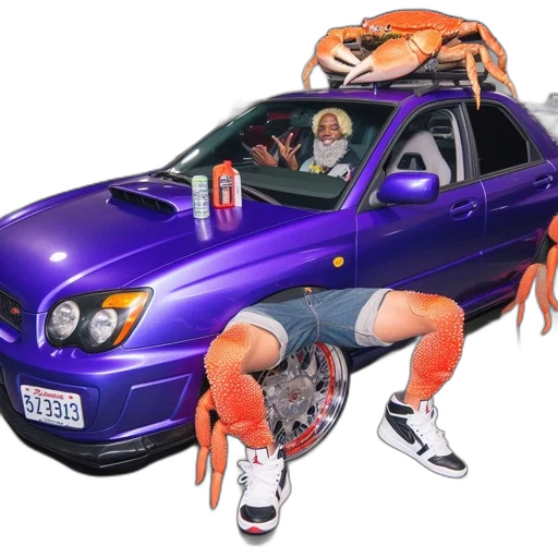 car, animal, creature, robot transparent PNG cut-out