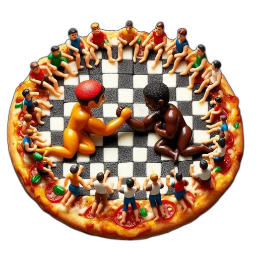 food, crown, 3d render, concept art transparent PNG cut-out