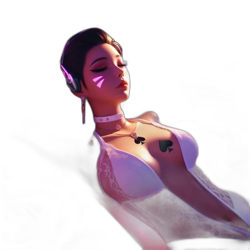 dress, jewelry, staff, face transparent PNG cut-out