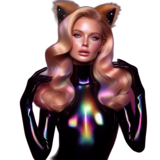 hair, animal, concept art, fantasy art transparent PNG cut-out